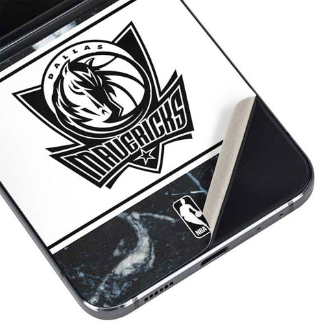 NBA Dallas Mavericks Marble Galaxy Z Flip5 5G Skin