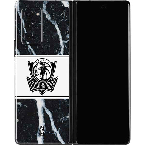 NBA Dallas Mavericks Marble Galaxy Z Fold2 5G Skin