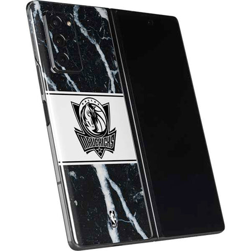 NBA Dallas Mavericks Marble Galaxy Z Fold2 5G Skin
