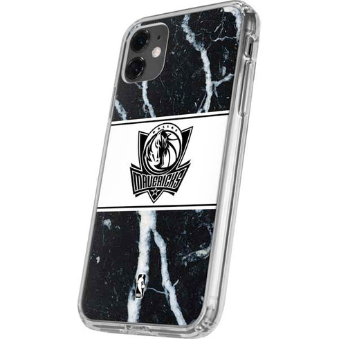 NBA Dallas Mavericks Marble iPhone 11 Clear Case