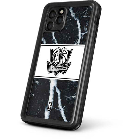 NBA Dallas Mavericks Marble iPhone 11 Pro Waterproof Case