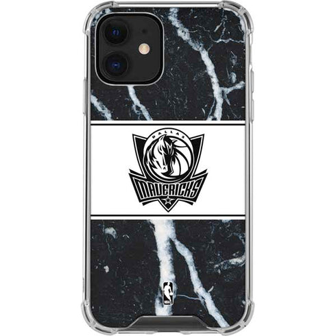 NBA Dallas Mavericks Marble iPhone 12 Mini Clear Case