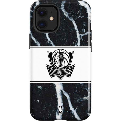 NBA Dallas Mavericks Marble iPhone 12 Mini Impact Case