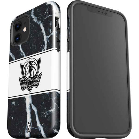 NBA Dallas Mavericks Marble iPhone 12 Mini Impact Case