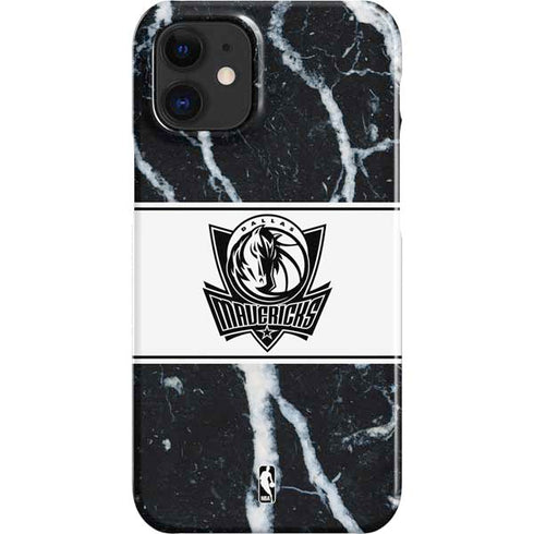 NBA Dallas Mavericks Marble iPhone 12 Mini Lite Case