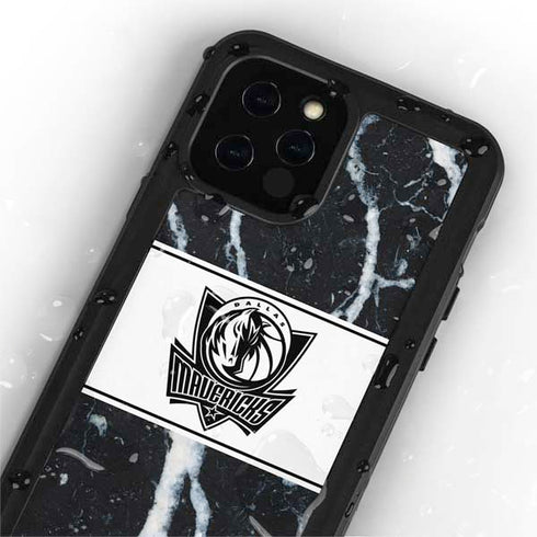 NBA Dallas Mavericks Marble iPhone 12 Pro Max Waterproof Case