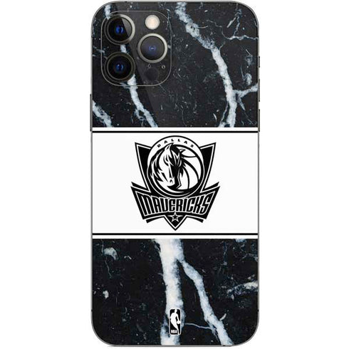 NBA Dallas Mavericks Marble iPhone 12 Pro Skin