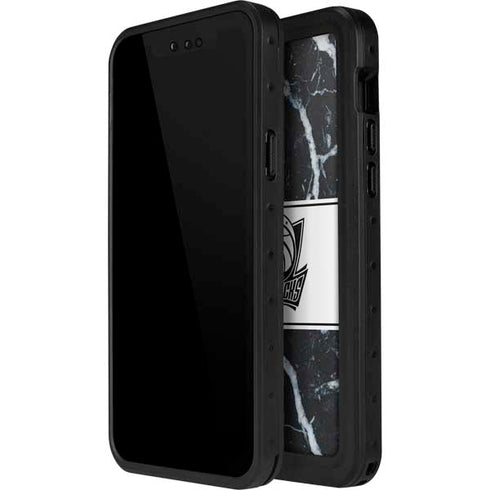NBA Dallas Mavericks Marble iPhone 12 Pro Waterproof Case
