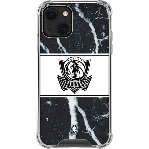 NBA Dallas Mavericks Marble iPhone 13 Clear Case