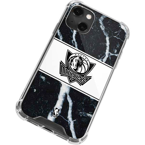 NBA Dallas Mavericks Marble iPhone 13 Mini Clear Case