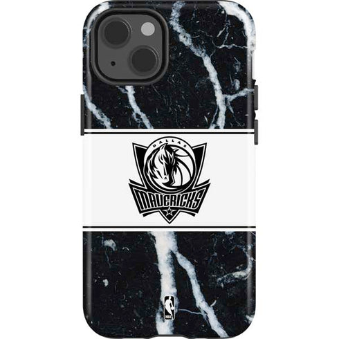 NBA Dallas Mavericks Marble iPhone 14 Impact Case