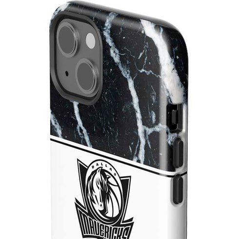 NBA Dallas Mavericks Marble iPhone 15 Impact Case
