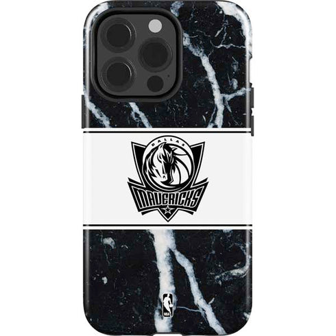 NBA Dallas Mavericks Marble iPhone 14 Pro Impact Case