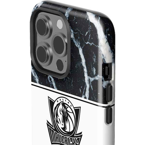 NBA Dallas Mavericks Marble iPhone 14 Pro Impact Case