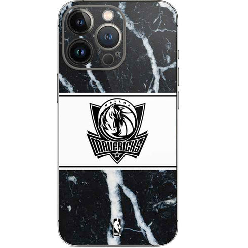 NBA Dallas Mavericks Marble iPhone 14 Pro Skin