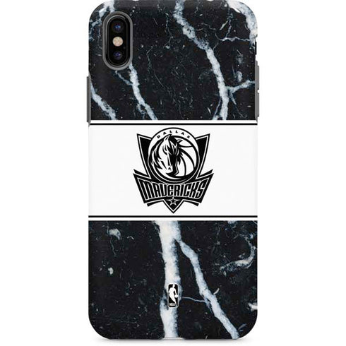 NBA Dallas Mavericks Marble iPhone X Pro Case