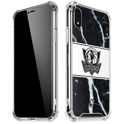 NBA Dallas Mavericks Marble iPhone XR Clear Case
