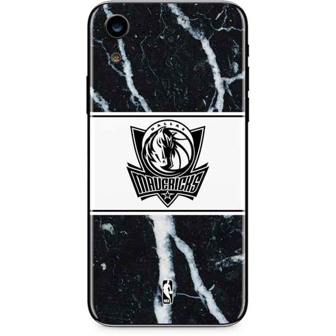 NBA Dallas Mavericks Marble iPhone XR Skin