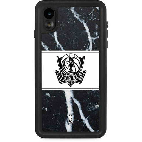 NBA Dallas Mavericks Marble iPhone XR Waterproof Case