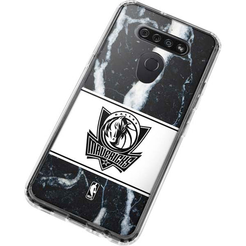 NBA Dallas Mavericks Marble LG K51/Q51 Clear Case