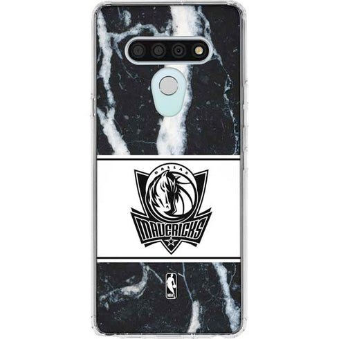 NBA Dallas Mavericks Marble LG Stylo 6 Clear Case