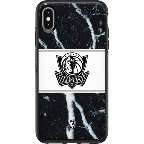 NBA Dallas Mavericks Marble Otterbox Symmetry iPhone Skin