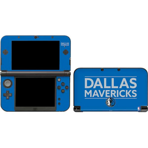 NBA Dallas Mavericks Standard - Light Blue 3DS XL 2015 Skin