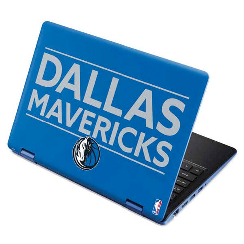 NBA Dallas Mavericks Standard - Light Blue Aspire R11 11.6in Skin