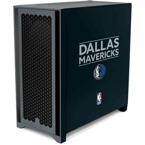 NBA Dallas Mavericks Standard - Blue Corsair 4000D Tempered Glass Mid-Tower ATX Case Skin