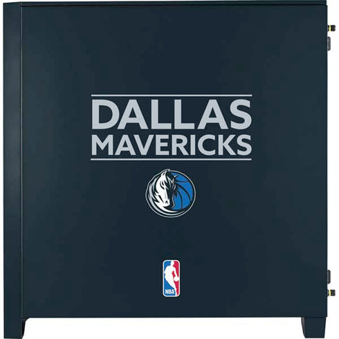 NBA Dallas Mavericks Standard - Blue Corsair 4000D Tempered Glass Mid-Tower ATX Case Skin