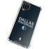 NBA Dallas Mavericks Standard - Blue Galaxy A12 Clear Case