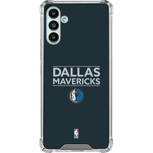 NBA Dallas Mavericks Standard - Blue Galaxy A13 5G Clear Case