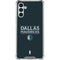 NBA Dallas Mavericks Standard - Blue Galaxy A13 5G Clear Case
