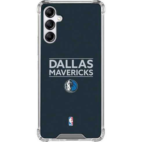 NBA Dallas Mavericks Standard - Blue Galaxy A15 5G Clear Case