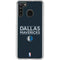 NBA Dallas Mavericks Standard - Blue Galaxy A21 Clear Case