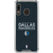 NBA Dallas Mavericks Standard - Blue Galaxy A30 Clear Case