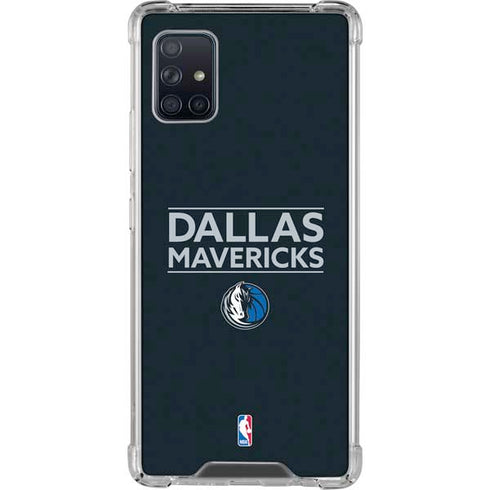 NBA Dallas Mavericks Standard - Blue Galaxy A51 5G Clear Case