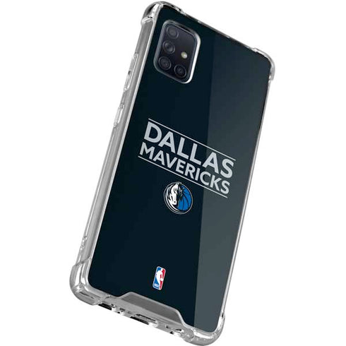 NBA Dallas Mavericks Standard - Blue Galaxy A51 5G Clear Case
