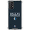 NBA Dallas Mavericks Standard - Blue Galaxy A72 5G Clear Case