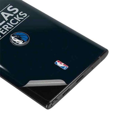 NBA Dallas Mavericks Standard - Blue Galaxy Note 10 Plus Skin