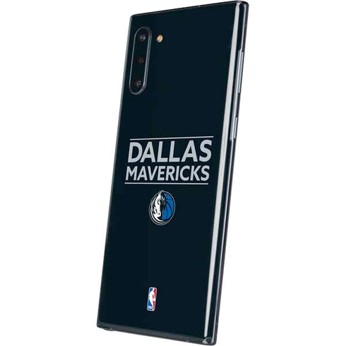 NBA Dallas Mavericks Standard - Blue Galaxy Note 10 Skin