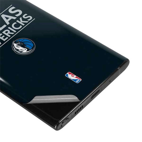 NBA Dallas Mavericks Standard - Blue Galaxy Note 10 Skin