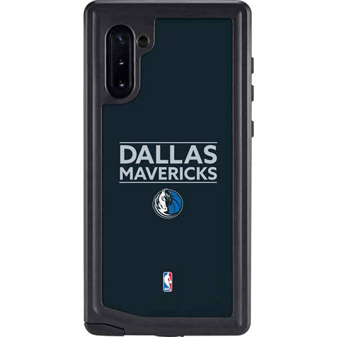 NBA Dallas Mavericks Standard - Blue Galaxy Note 10 Waterproof Case
