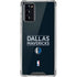 NBA Dallas Mavericks Standard - Blue Galaxy Note20 5G Clear Case