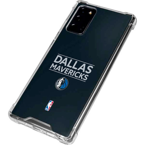NBA Dallas Mavericks Standard - Blue Galaxy Note20 5G Clear Case