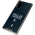 NBA Dallas Mavericks Standard - Blue Galaxy Note20 5G Clear Case