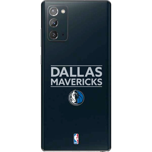 NBA Dallas Mavericks Standard - Blue Galaxy Note20 5G Skin