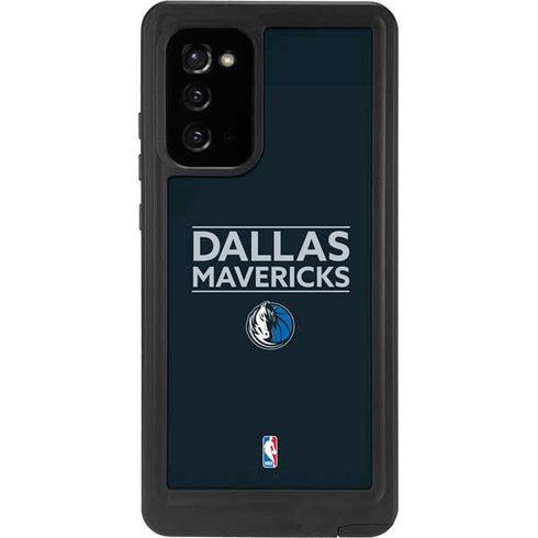 NBA Dallas Mavericks Standard - Blue Galaxy Note20 5G Waterproof Case