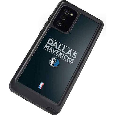 NBA Dallas Mavericks Standard - Blue Galaxy Note20 5G Waterproof Case