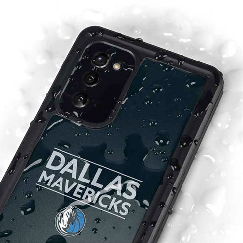 NBA Dallas Mavericks Standard - Blue Galaxy Note20 5G Waterproof Case